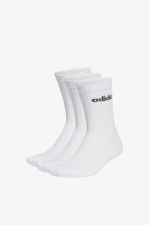Adidas C Lin Crew 3P Unisex Beyaz Çorap HT3455