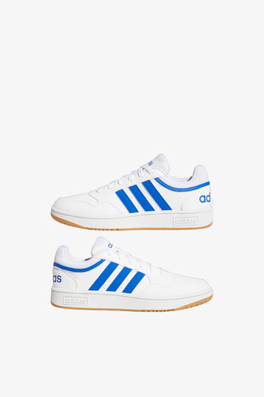 Adidas Hoops 3.0 Erkek Beyaz Sneaker GY5435 - 3