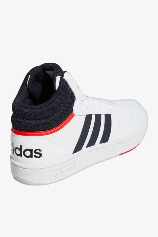 Adidas Hoops 3.0 Mid Erkek Beyaz Sneaker GY5543 - 5