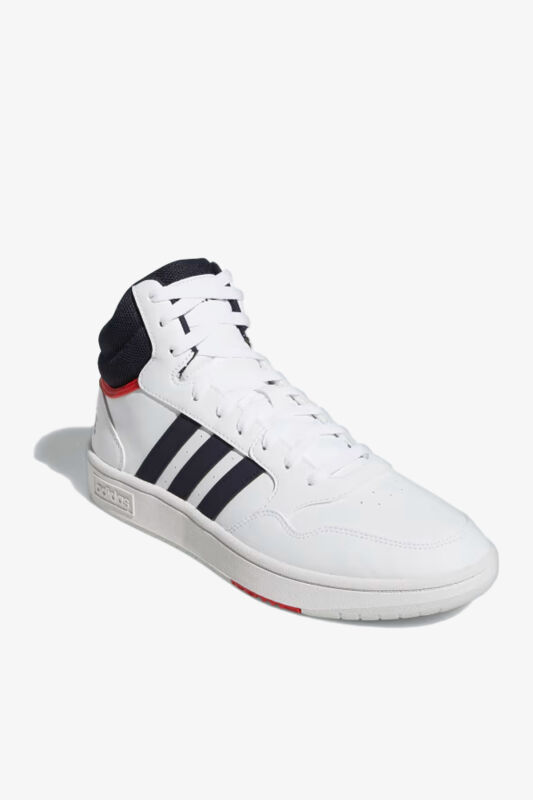 Adidas Hoops 3.0 Mid Erkek Beyaz Sneaker GY5543 - 3