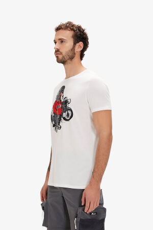 Bad Bear Fave Erkek Beyaz T-Shirt 24.01.07.054-C04 - 2