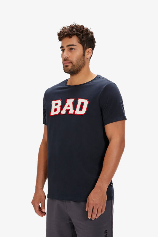 Bad Bear Felt Erkek Lacivert T-Shirt 24.01.07.036-C07 - 2