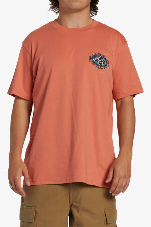 Billabong Crayon Wave Erkek Turuncu T-Shirt ABYZT02255-31555 - 2