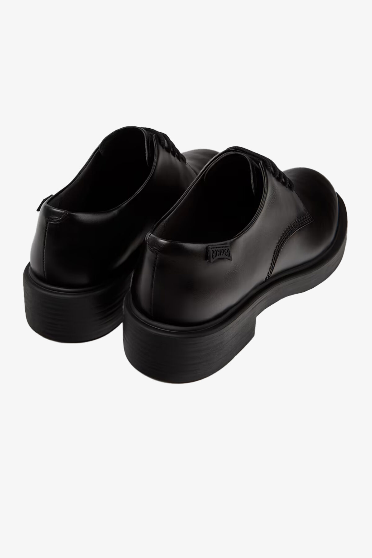 Camper Stringate Donna – Derby In Pelle Nera Con Suola In Gomma, Modello K201684 001, Taglia 38 - 2