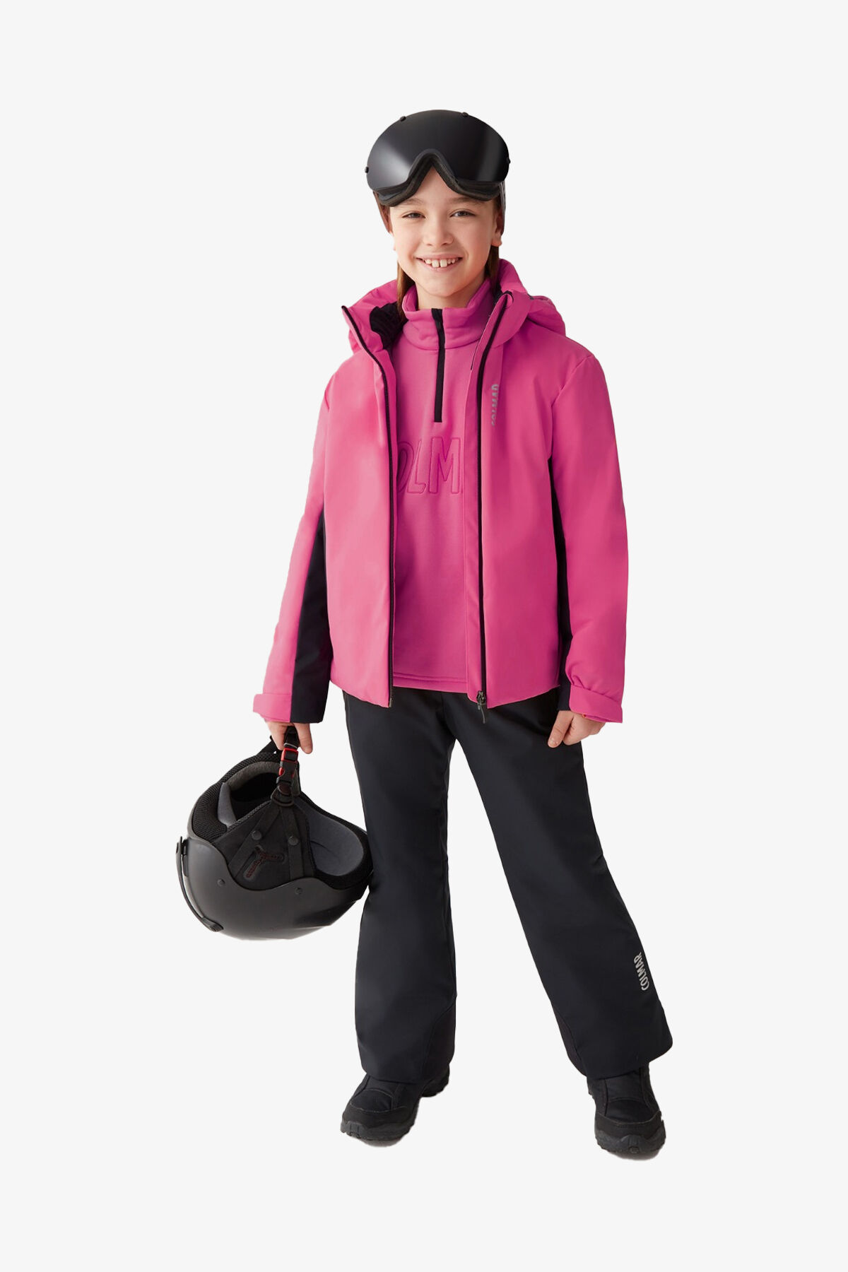 Colmar Sapporo-rec Çocuk Pembe Kayak-snowboard Montu 31381vc-fshblk