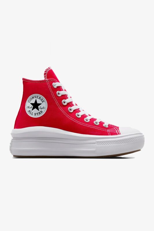 Converse Chuck Taylor All Star Move Platform Kadın Kırmızı Sneaker A09073C - 1