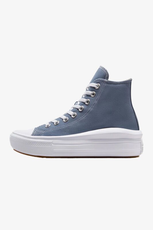 Converse Chuck Taylor All Star Move Platform Kadın Mavi Sneaker A06500C - 2