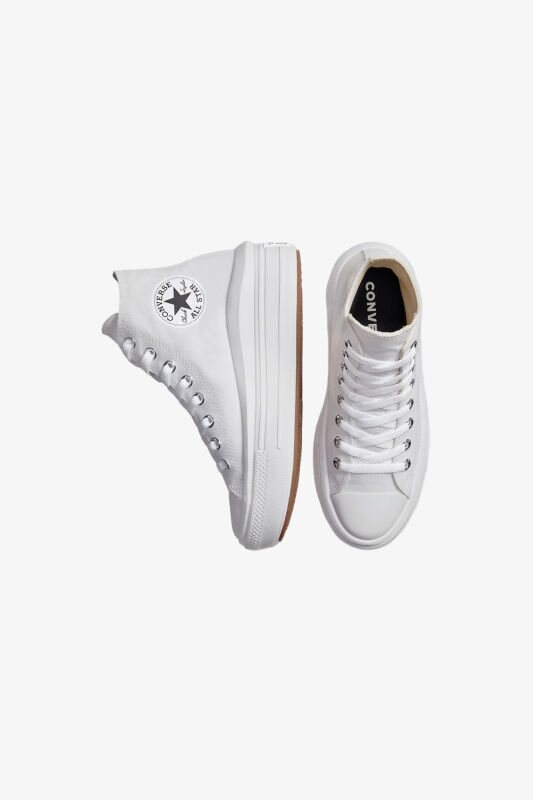 Converse Chuck Taylor All Star Move Platform Kadın Beyaz Sneaker 568498C - 3