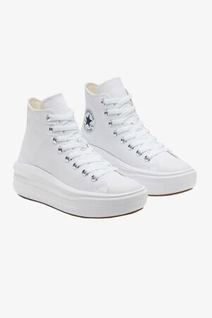 Converse Chuck Taylor All Star Move Platform Kadın Beyaz Sneaker 568498C - 4