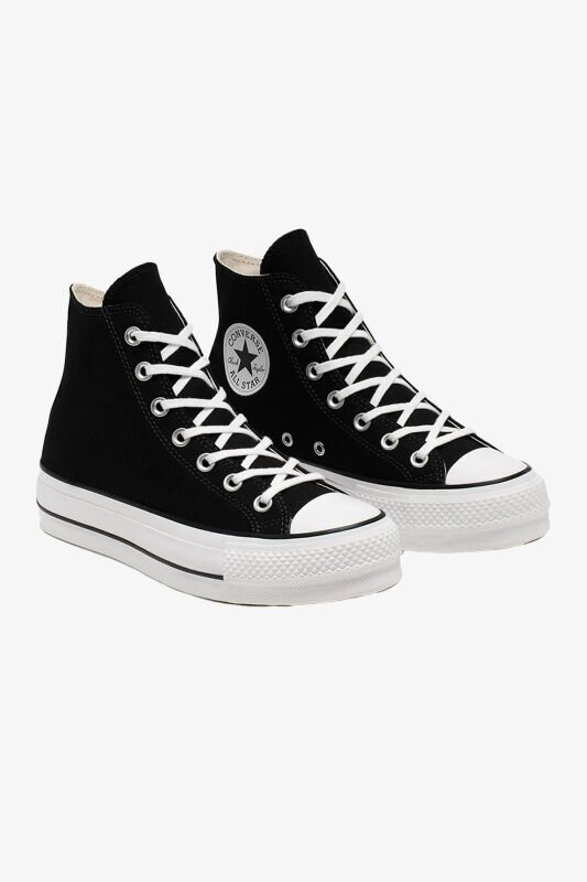Converse Chuck Taylor All Star Platform Canvas Kadın Siyah Sneaker 560845C - 2