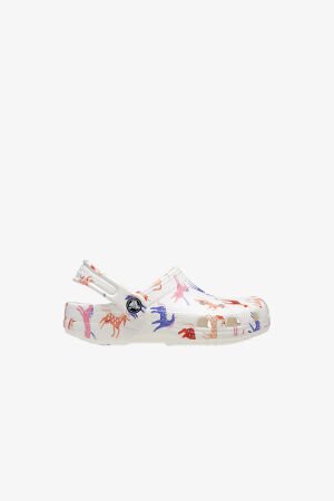 Crocs Classic Character Print Clog K Çocuk Beyaz Clog Terlik 209695-9CD - 1