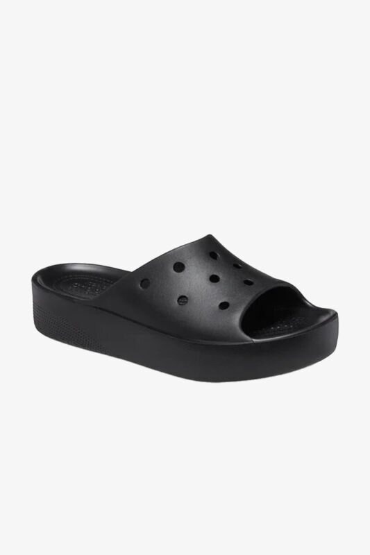 Crocs Classic Platform Slide Kadın Siyah Clog Terlik 208180-001 - 2