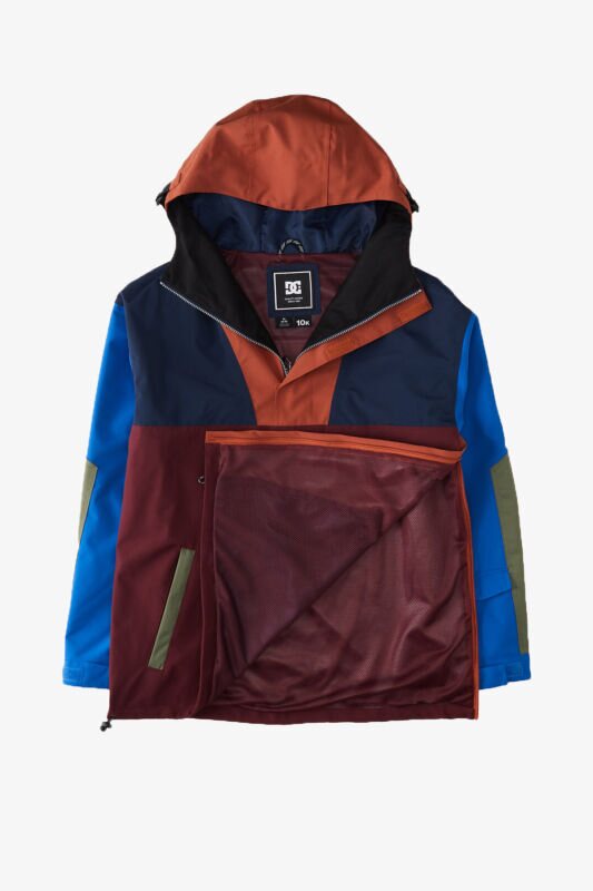 DC Anorak Erkek Çok Renkli Kayak-Snowboard Montu ADYTJ03062-XNGP - 9