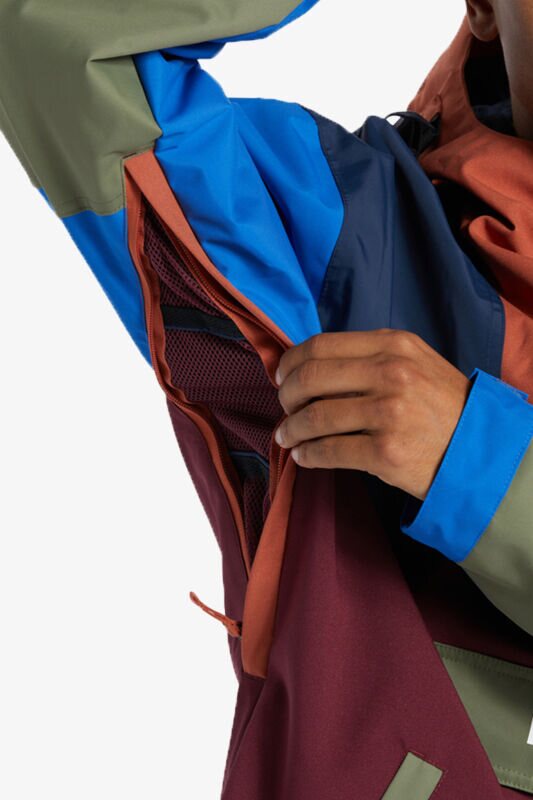 DC Anorak Erkek Çok Renkli Kayak-Snowboard Montu ADYTJ03062-XNGP - 5