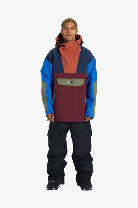 DC Anorak Erkek Çok Renkli Kayak-Snowboard Montu ADYTJ03062-XNGP - 2