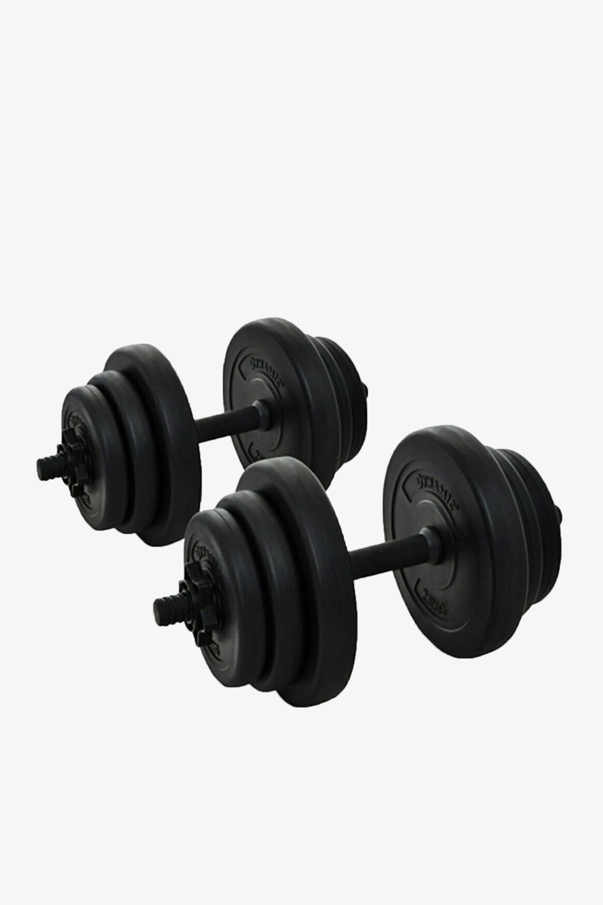 Dynamic Vınyl Siyah Dumbbell Set 20kg Siyah Dumbell 1dyasvınylset/20k-n