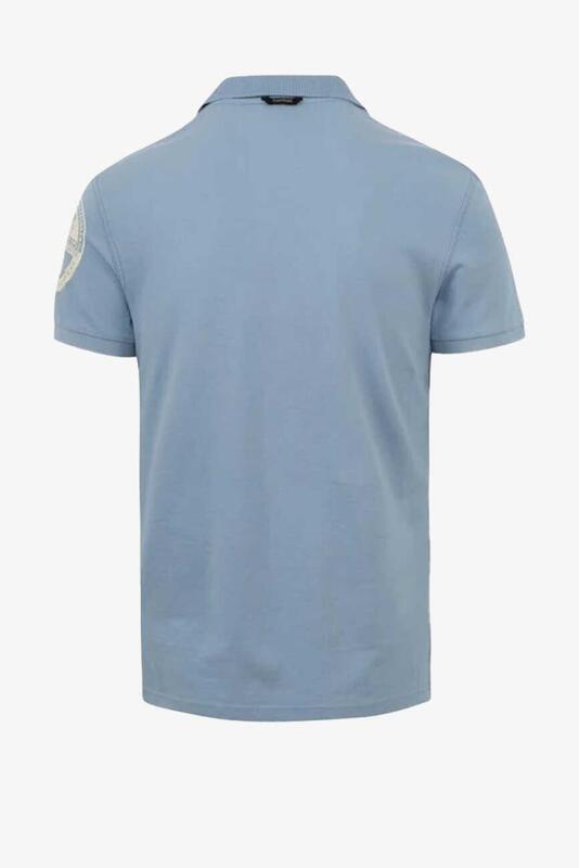 Napapijri E-Amundsen Mavi Erkek T-Shirt NP0A4H6AB2B1 - 3