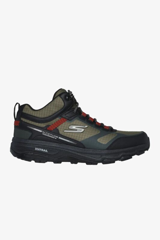 Skechers Go Run Trail Altitude - Water Erkek Haki Arazi Koşu Ayakkabısı 220573 OLBK - 1