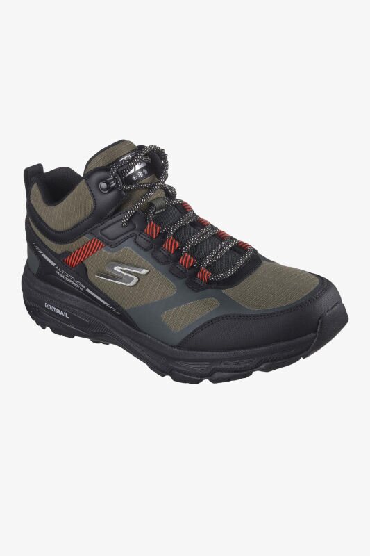 Skechers Go Run Trail Altitude - Water Erkek Haki Arazi Koşu Ayakkabısı 220573 OLBK - 4