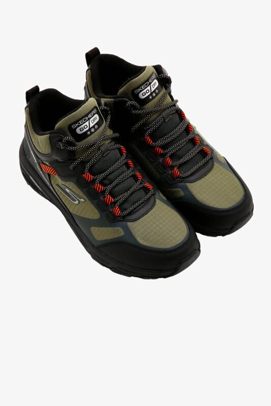 Skechers Go Run Trail Altitude - Water Erkek Haki Arazi Koşu Ayakkabısı 220573 OLBK - 3