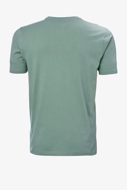 Helly Hansen Logo Erkek Yeşil T-Shirt 33979-489 - 5
