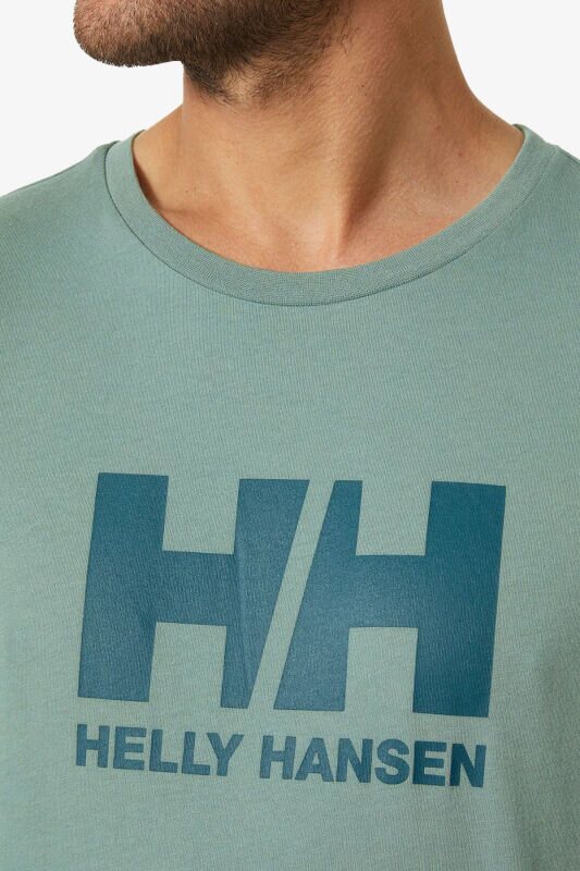 Helly Hansen Logo Erkek Yeşil T-Shirt 33979-489 - 3