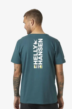 Helly Hansen Shoreline 2.0 Erkek Yeşil T-Shirt 34222-453 - 2