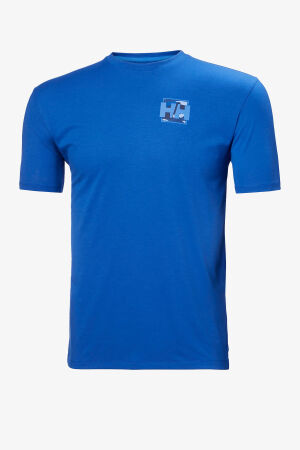Helly Hansen Skog Recycled Erkek Mavi T-Shirt 63082-543 - 2