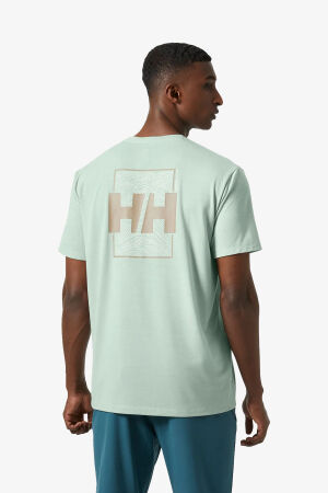 Helly Hansen Skog Recycled Erkek Yeşil T-Shirt 63082-462 - 5