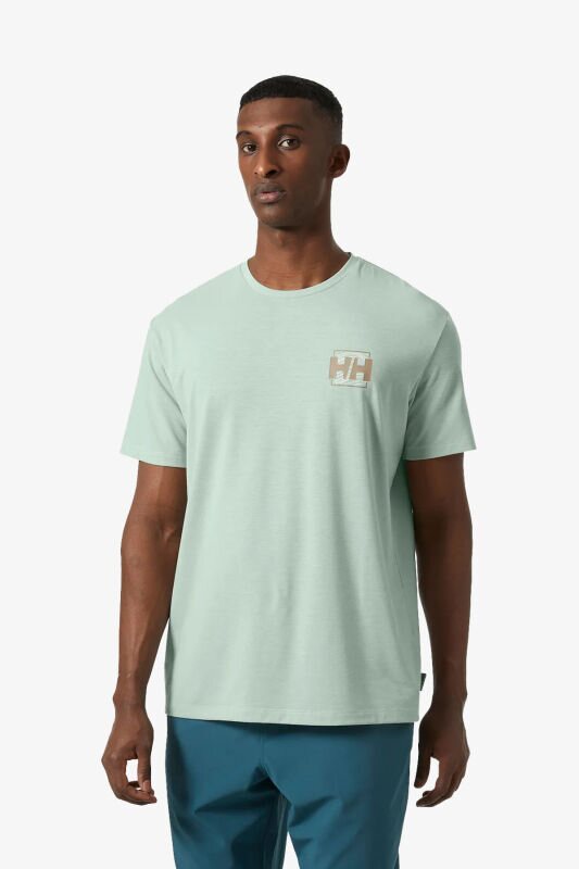 Helly Hansen Skog Recycled Erkek Yeşil T-Shirt 63082-462 - 1