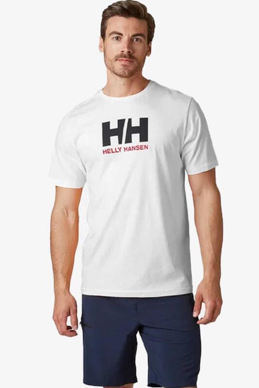 Helly Hansen Helly Hansen Logo T-Shırt Beyaz Erkek T-Shirt 33979-001 - 1