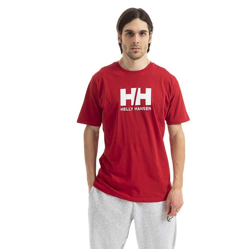Helly Hansen Helly Hansen Logo T-Shırt Kırmızı Erkek T-Shirt 33979-163 - 1
