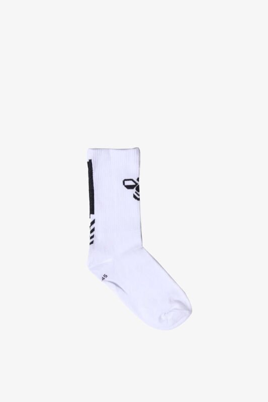 Hummel Hml Storke Medıum Sıze Socks Unisex Beyaz Çorap 970183-9003 - 1