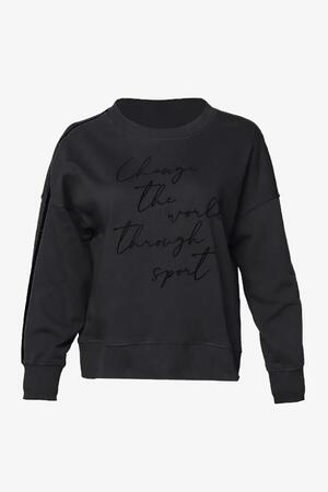 Hummel Hml Anemone Sweatshirt Kadın Siyah Sweatshirt 921655-2001 - 2