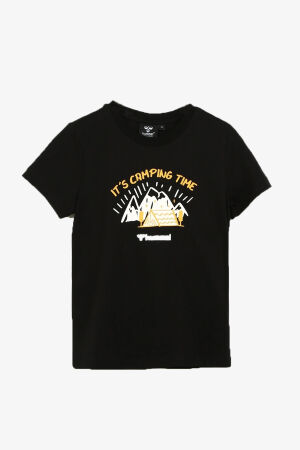 Hummel Hmlcree T-Shırt S/S Çocuk Siyah T-Shirt 911721-2001 - 1