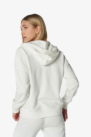 Hummel İberis Zip Hoodie Kadın Beyaz Sweatshirt 921692-9003 - 2