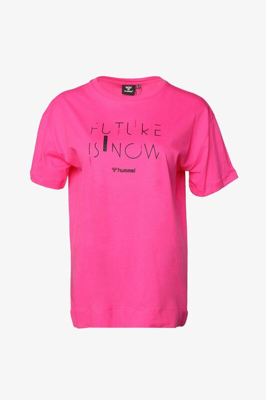 Hummel Liriope T-Shirt S/S Kadın Pembe T-Shirt 911736-9855 - 1