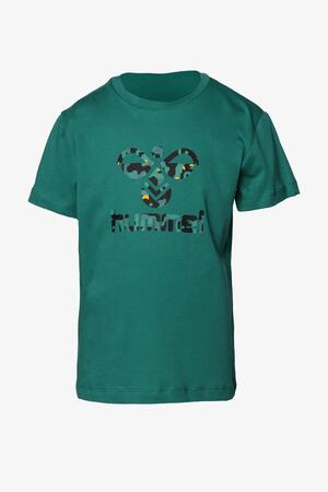 Hummel Hmloliver Çocuk Yeşil T-Shirt 911744-9849