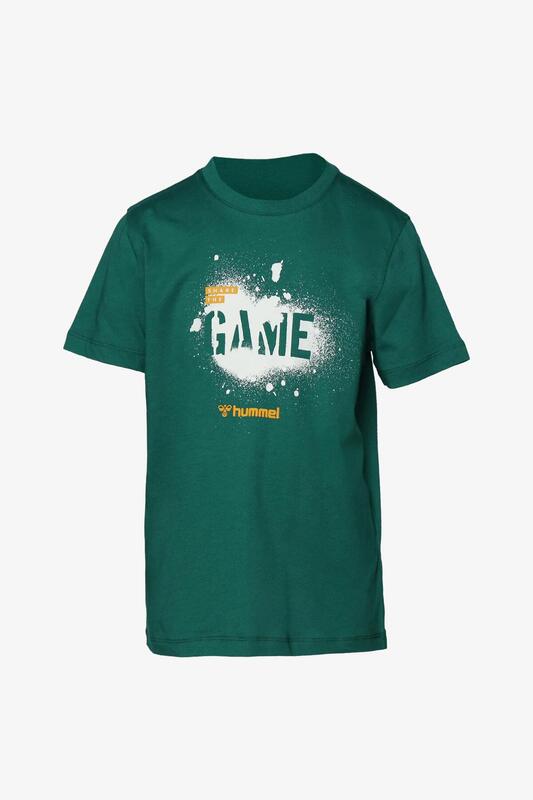 Hummel Hmlrush Çocuk Yeşil T-Shirt 911749-9849 - 1