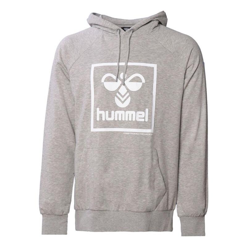 Hummel Hmlt-Isam 2.0 Hoodıe Gri Erkek Sweatshirt 921556-2006 - 1