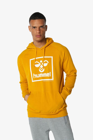 Hummel Hml T-Isam 2.0 Hoodie Erkek Sarı Sweatshirt 921556-5134 - 1
