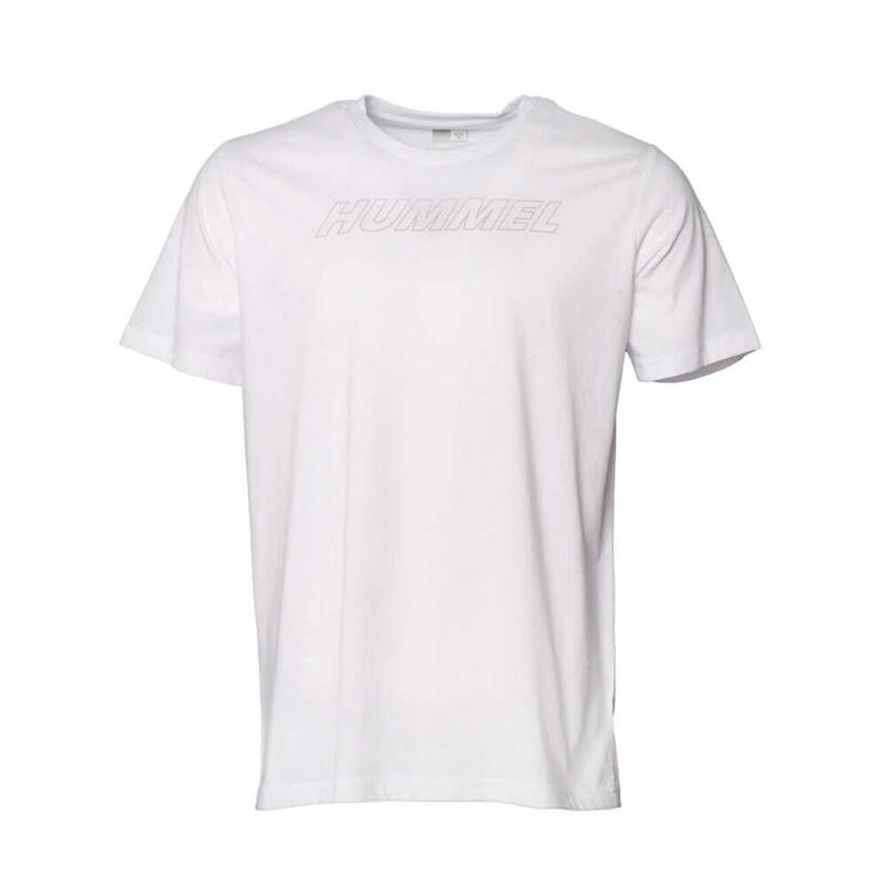 Hummel Hmlt-Te Callum Cotton T-Shırt Beyaz Erkek T-Shirt 911614-9001 - 1