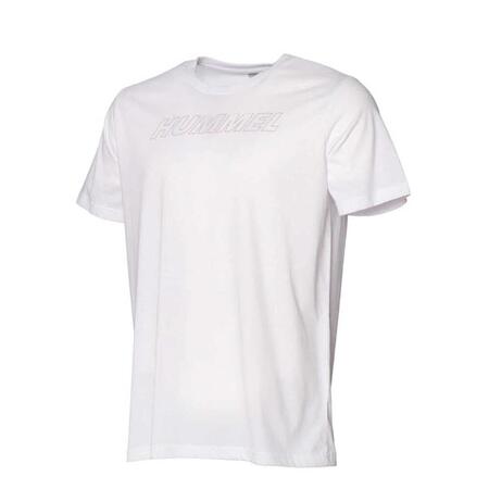 Hummel Hmlt-Te Callum Cotton T-Shırt Beyaz Erkek T-Shirt 911614-9001 - 2
