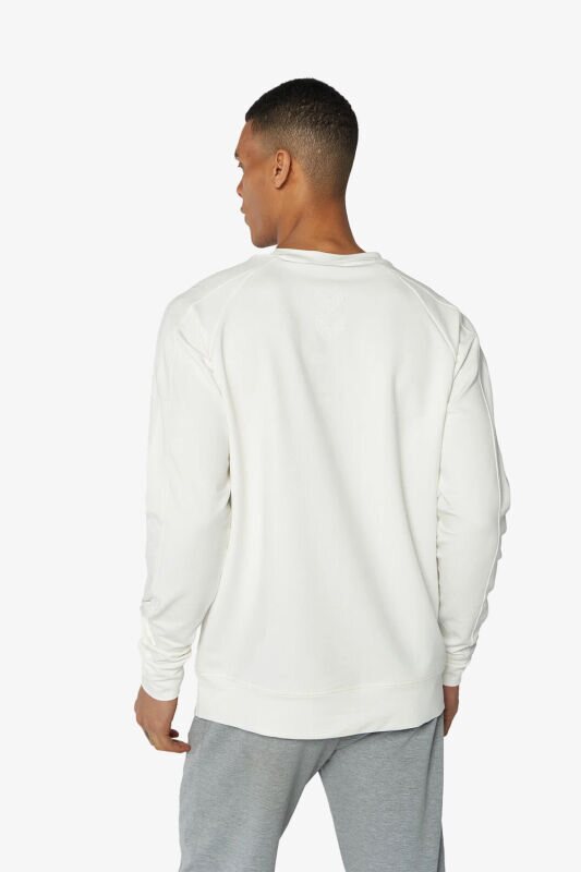 Hummel Hmlarlo Erkek Beyaz Sweatshirt 921658-9003 - 2