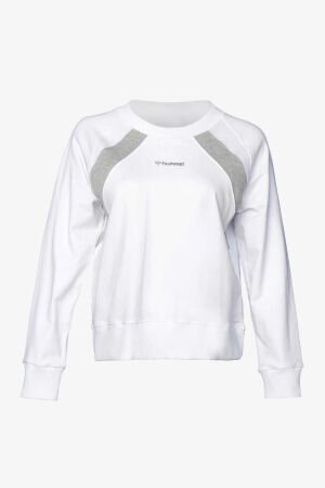 Hummel Hmlbergenia Kadın Beyaz Sweatshirt 921663-9003 - 1