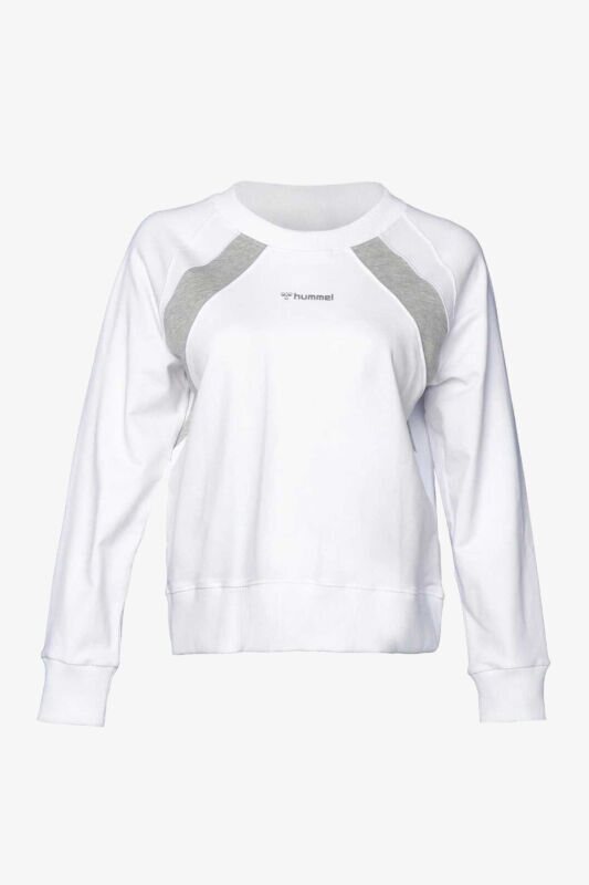 Hummel Hmlbergenia Kadın Beyaz Sweatshirt 921663-9003 - 1