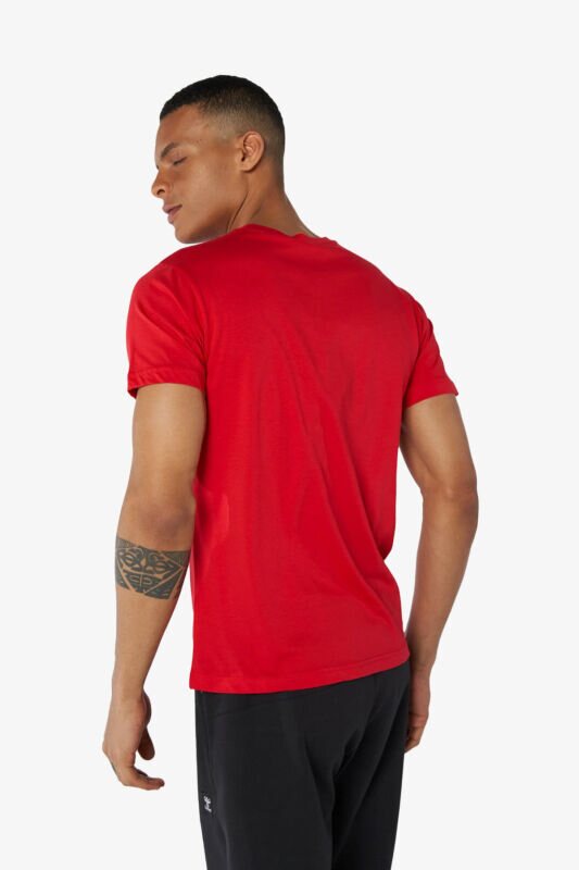 Hummel Hmldante S/S Erkek Kırmızı T-Shirt 911722-3658 - 2