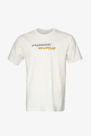 Hummel Hmldivide Ss Erkek Beyaz T-Shirt 911794-9003 - 1