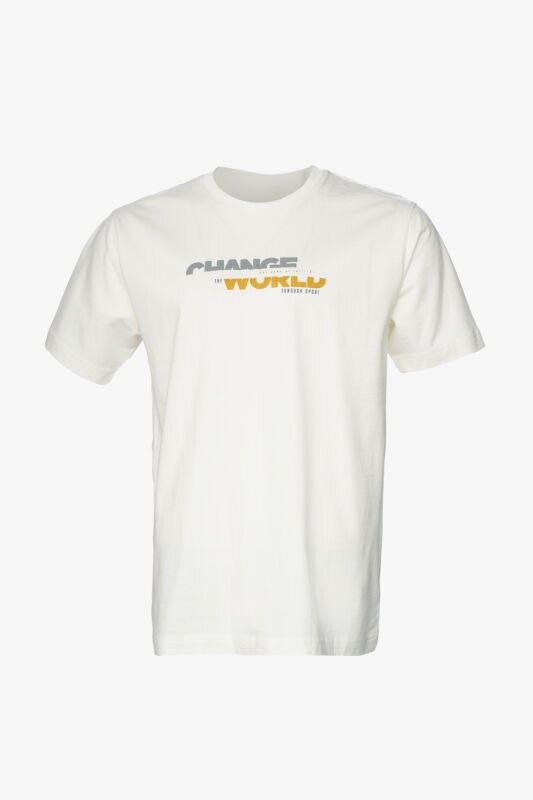 Hummel Hmldivide Ss Erkek Beyaz T-Shirt 911794-9003 - 1