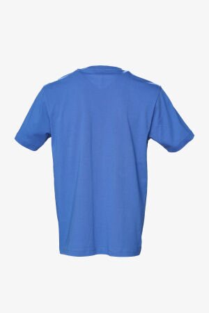 Hummel Hmldivide Ss Erkek Mavi T-Shirt 911794-7788 - 2